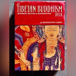Tibetan Buddhism Meditation Cards 36 images ideal for meditation/contemplation